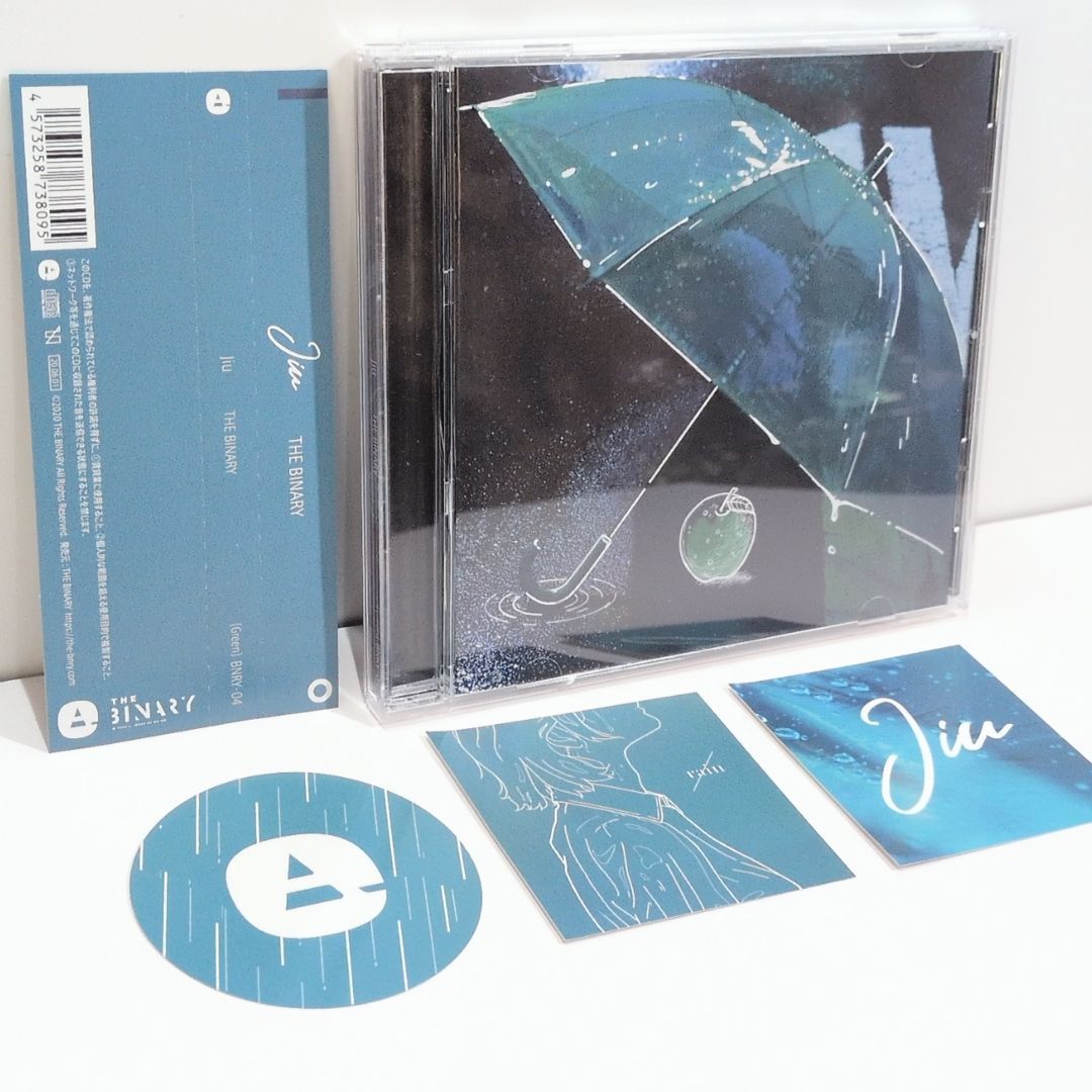 The binary Jiu CD あかまる ユリイ・カノン ボカロP Jiu THE BINARY mido あかまる ユリイ・カノン ボカロP CD ステッカー