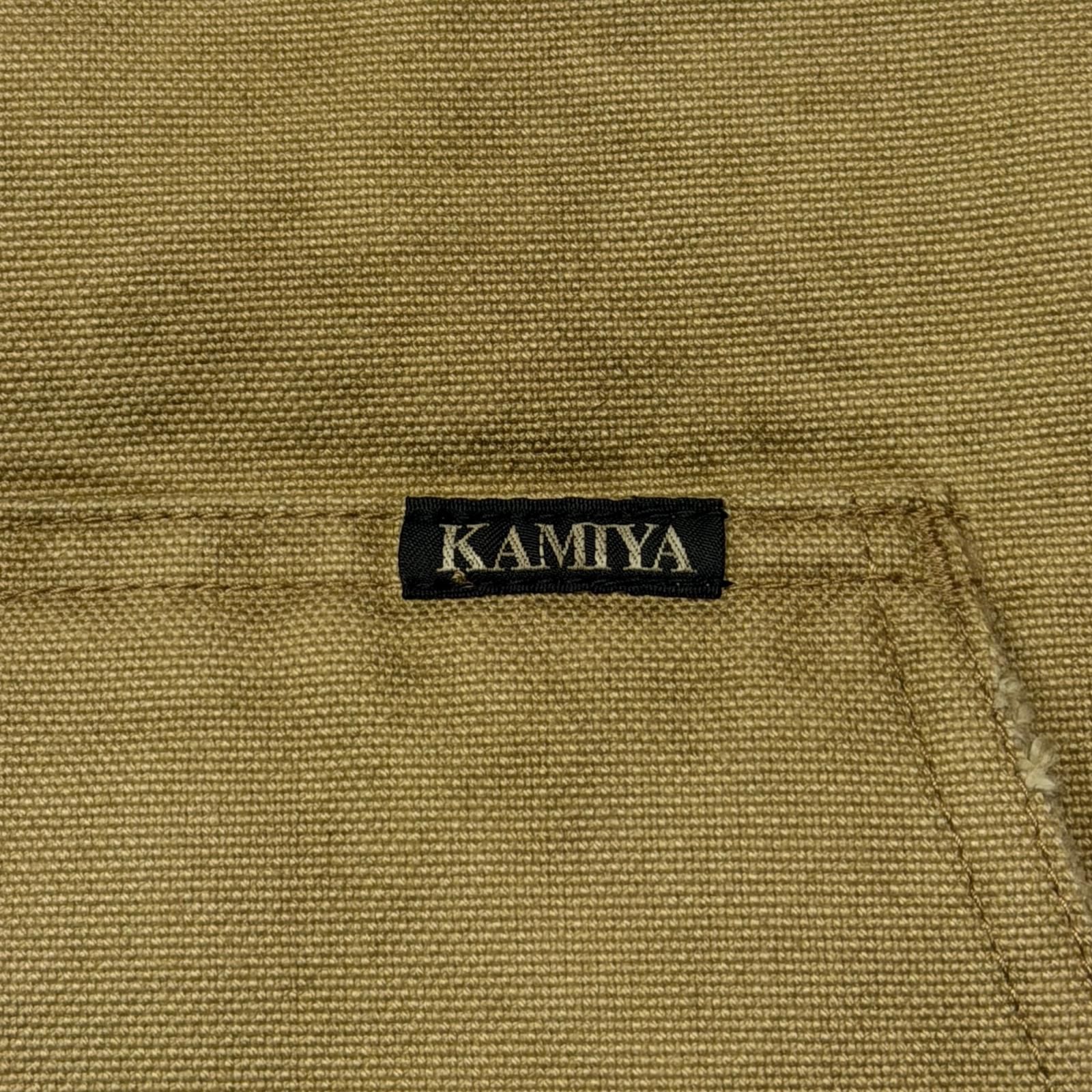 参考上代74800円 未使用 KAMIYA 25AW BORO Boa Lining Duck Vest ボロ