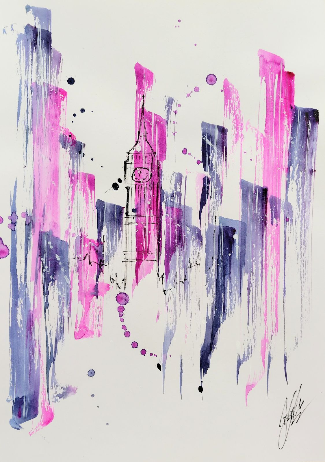 専用　絵画　原画　水彩画　手描きイラスト　ドローイング 専用 絵画 原画 水彩画 手描きイラスト ドローイング 専用 絵画 原画