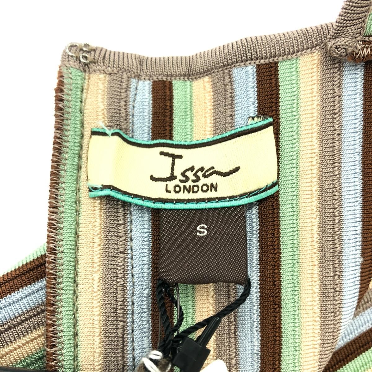 Issa London イッサロンドン ニットワンピース サイズ:S ストライプ  