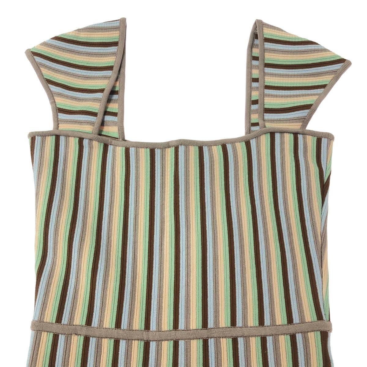 Issa London イッサロンドン ニットワンピース サイズ:S ストライプ  