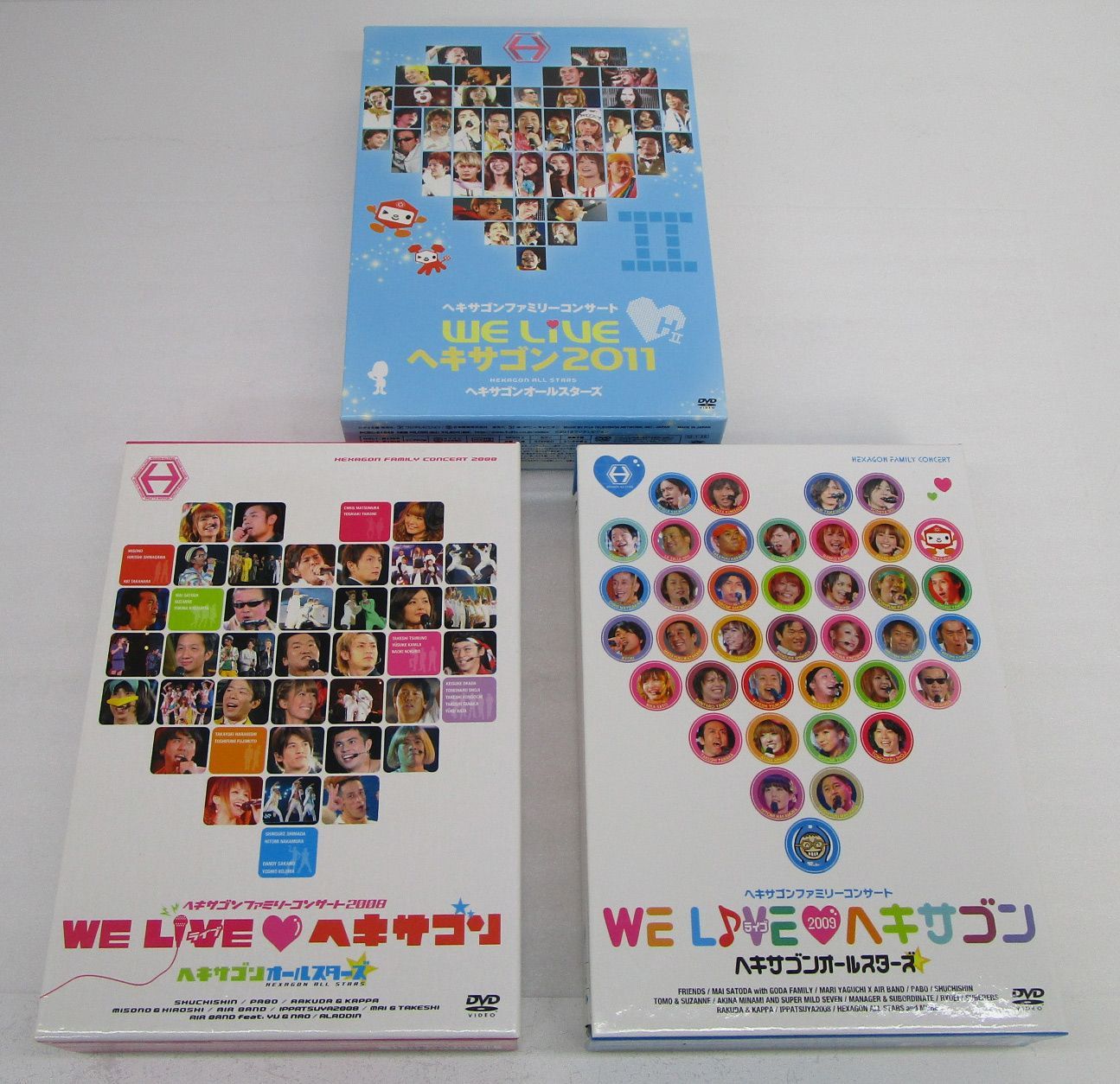 ヘキサゴンファミリーコンサートDVD Amazon.co.jp: ヘキサゴンファミリーコンサート WE LIVE ヘキサゴン