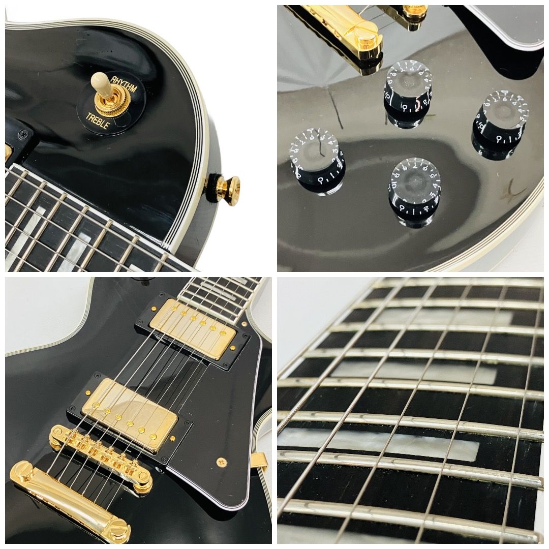 Epiphone Les Paul CUSTOM Ebony 2025年製 エレキギター 弦楽器 中古