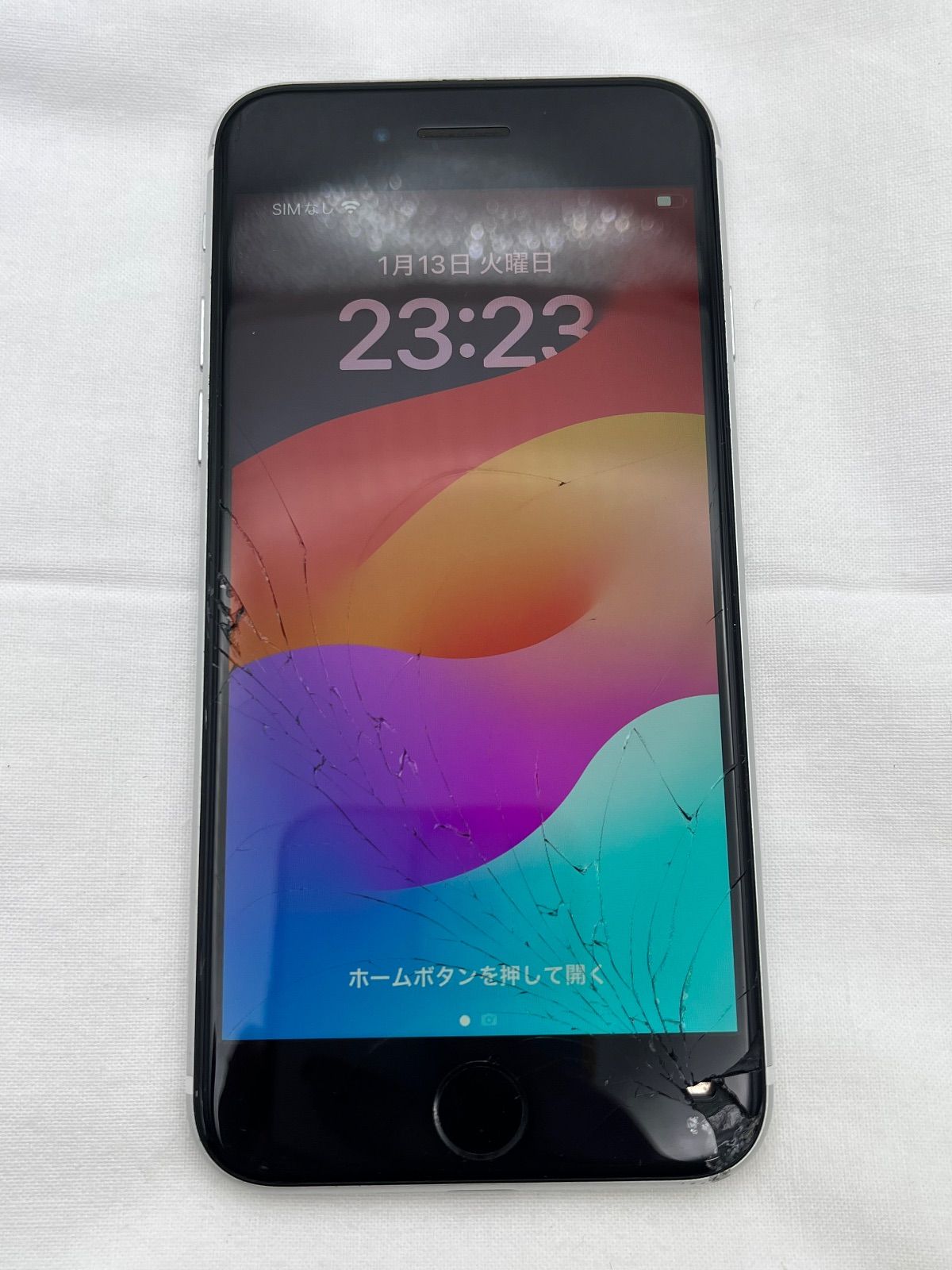 ▽ジャンク Apple アップル iPhoneSE 第2世代/64GB 画面割れあり 73
