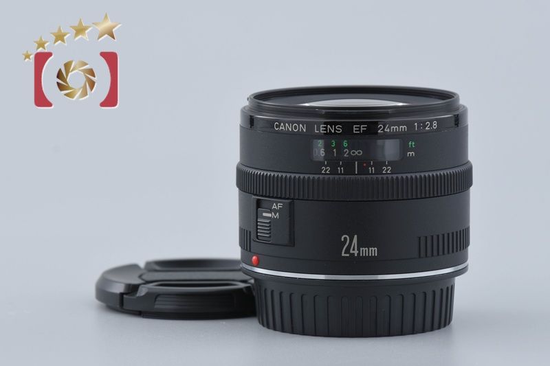 Canon キヤノン 【中古】Canon キヤノン EF 24mm f/2.8 単焦点レンズ
