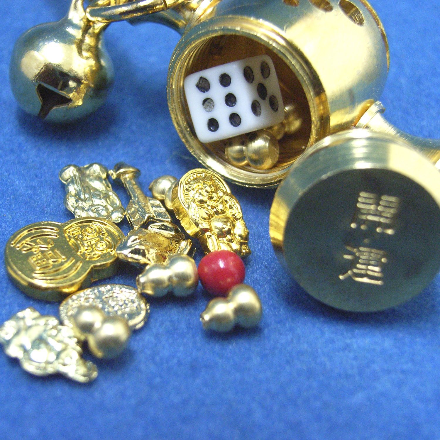 新品正規品/1個】開運の小槌 開運ストラップ 十福招金小槌ストラップ