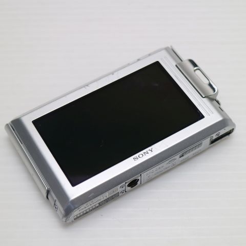 良品中古 Cyber-shot DSC-T77 シルバー 即日発送 SONY デジカメ