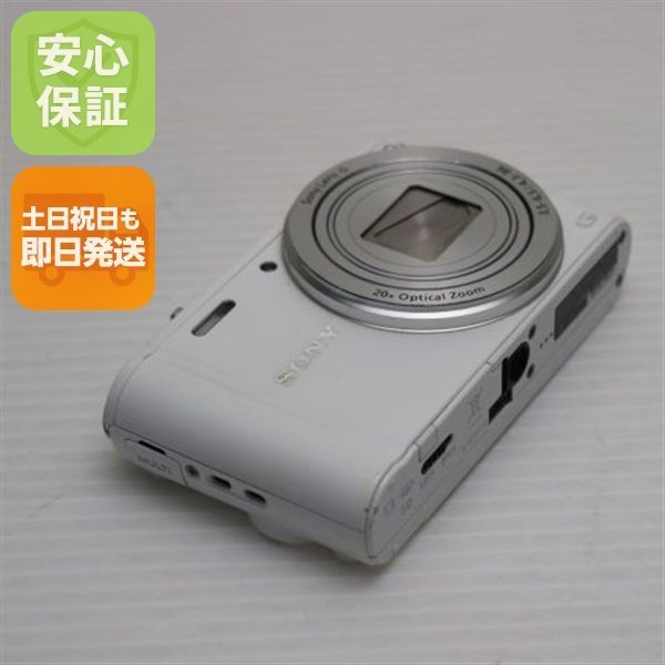 良品中古 DSC-WX300 Cyber-shot ホワイト 即日発送 デジカメ SONY 本体