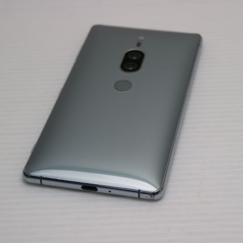 美品 SOV38 Xperia XZ2 Premium シルバー スマホ 即日発送 スマホ 白
