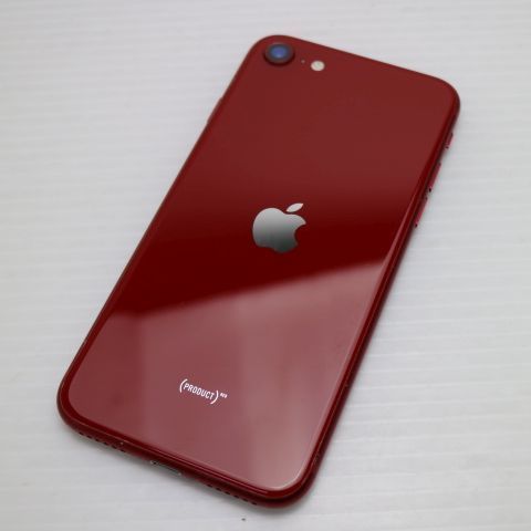 美品 SIMフリー iPhone SE3 第3世代 128GB プロダクトレッド スマホ 白