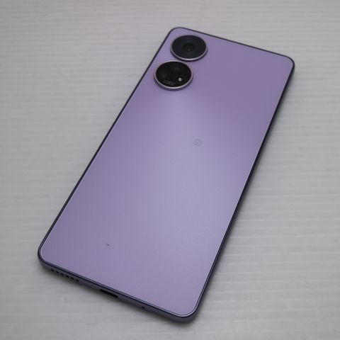 新品同様 あんしんファミリースマホ A303ZT ラベンダー スマホ ZTE