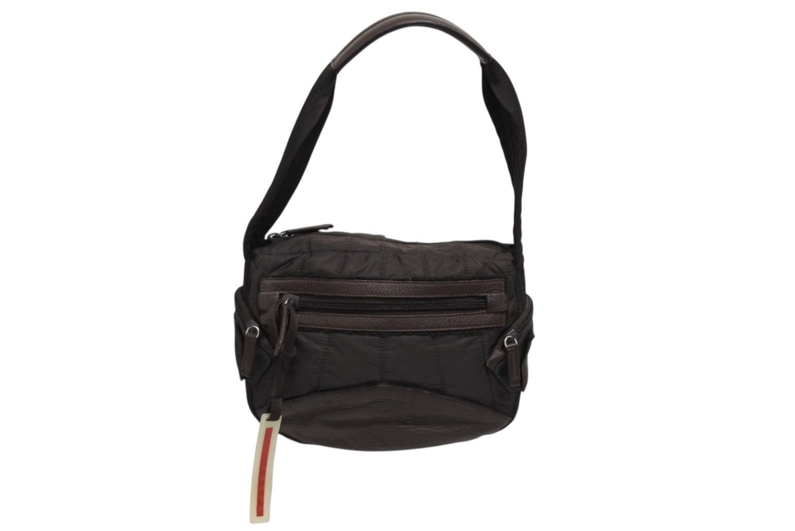 極美品 PRADA SPORTS プラダスポーツ ハンドバッグ 4VA473 ブラウン  