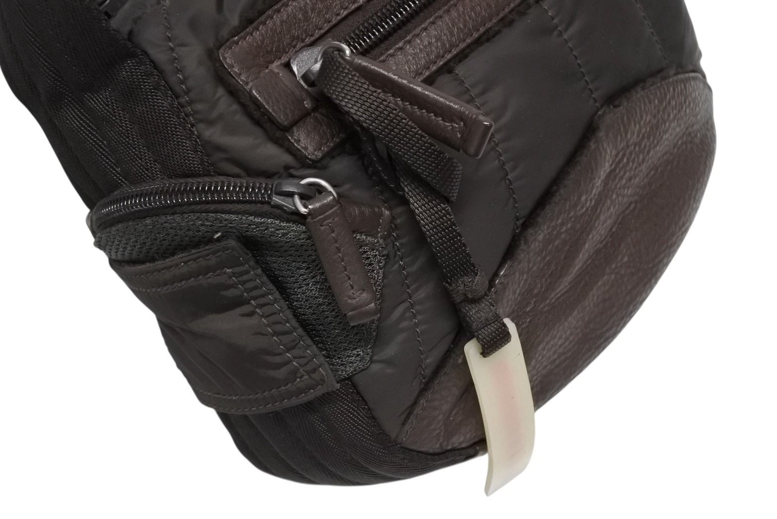 極美品 PRADA SPORTS プラダスポーツ ハンドバッグ 4VA473 ブラウン  