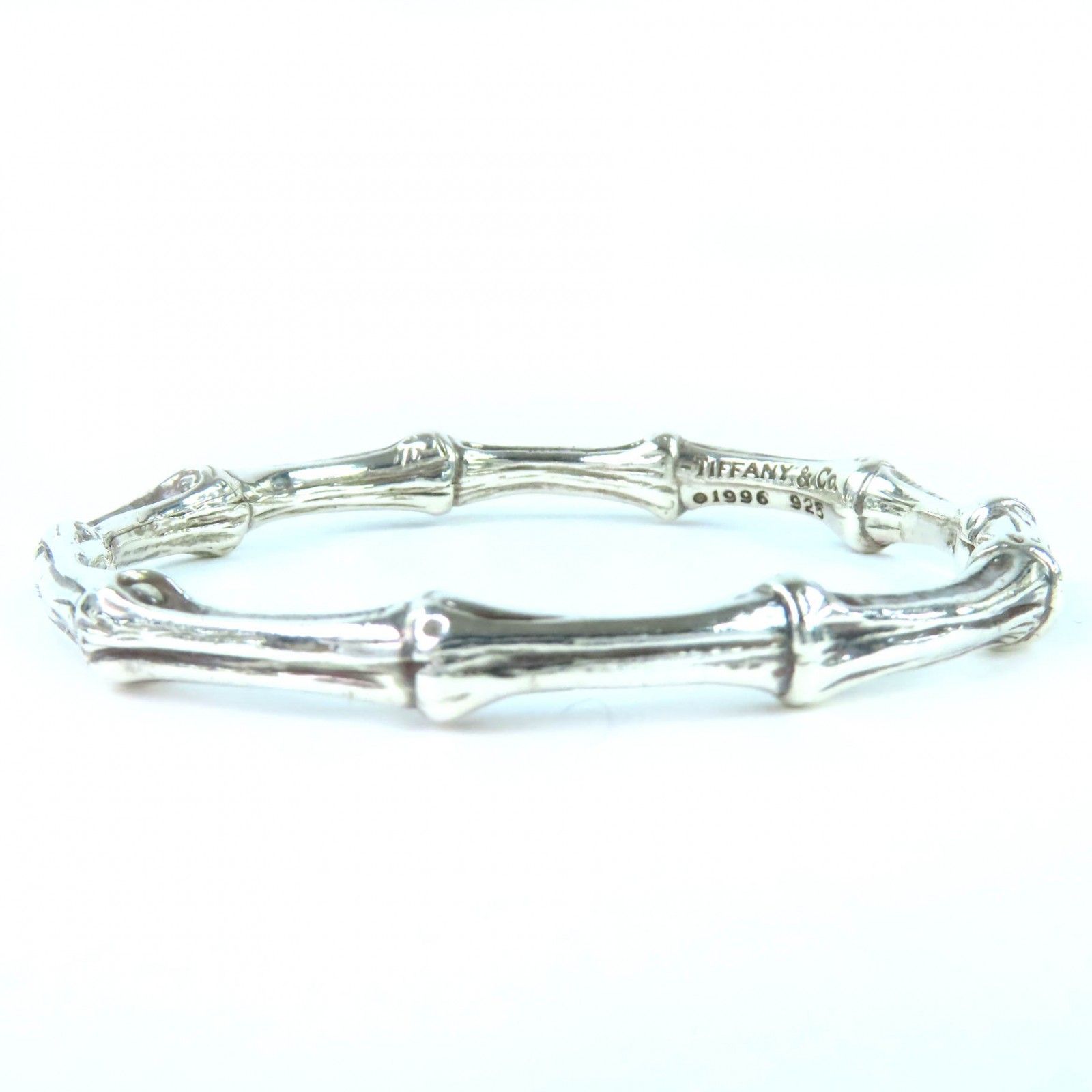 TIFFANY&Co. オールドティファニー バンブー バングル SV925 美品△TIFFANY&Co. ティファニー ヴィンテージ バンブー バングル 925