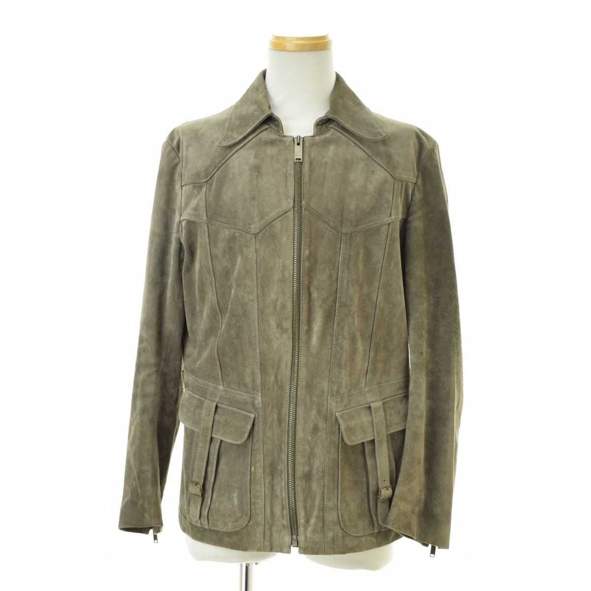 GUCCI】04SS トムフォード期 archive125086.XC044 スエード スモーク