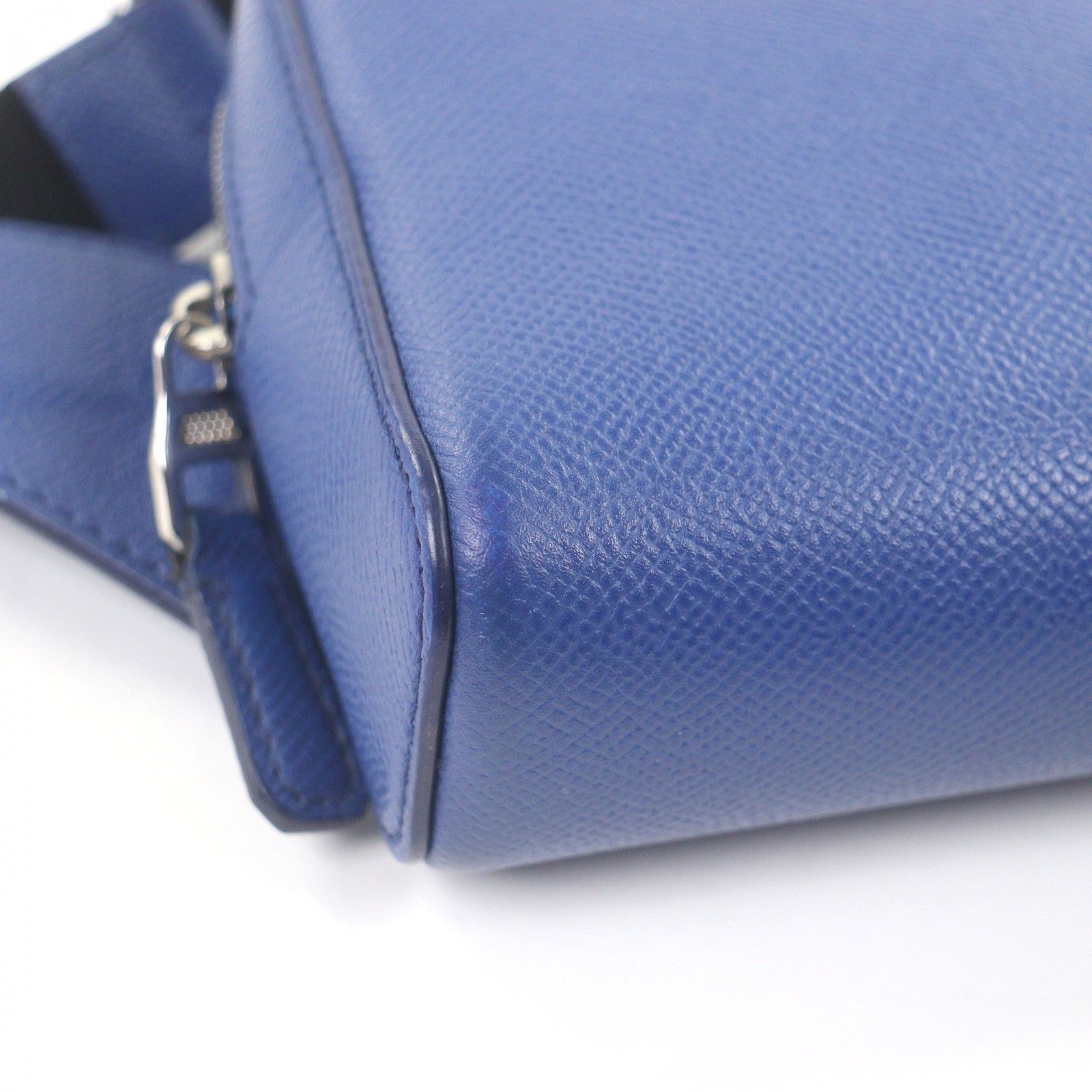 極美品□Dunhill ダンヒル カドガン レザー ロゴ入り ウエストバッグ