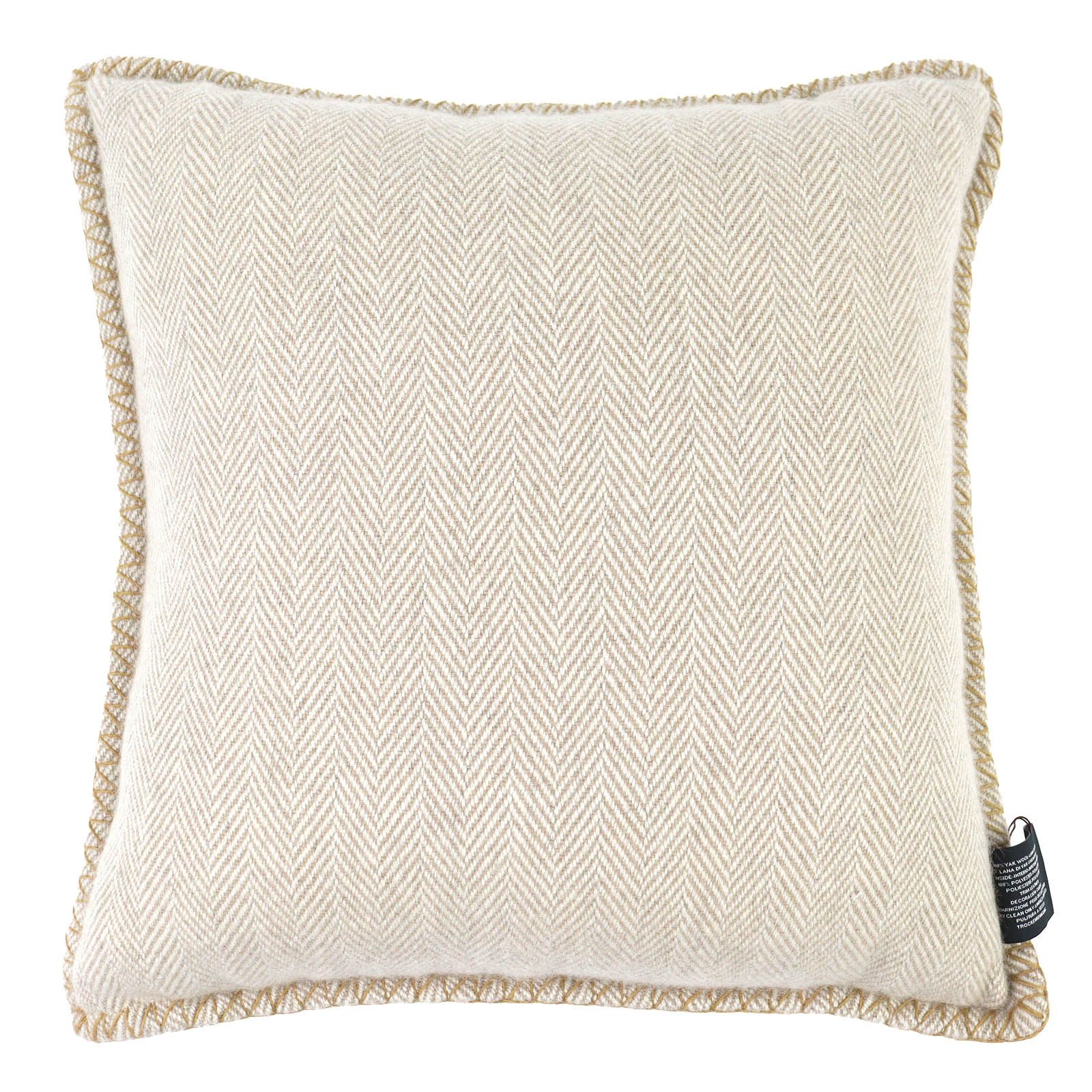 未使用品△HERMES エルメス クッション 手織り スウィング ヤク100