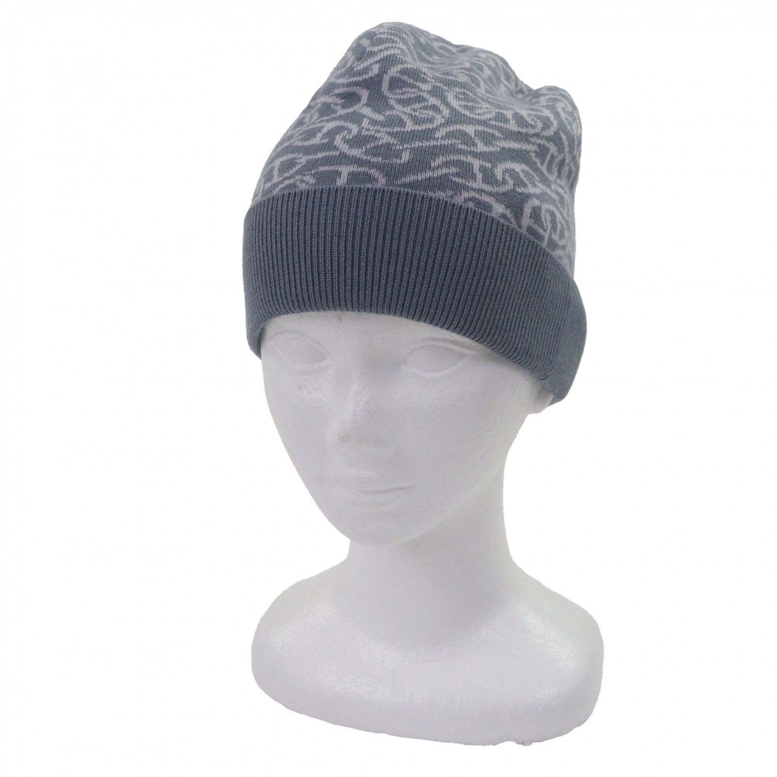 エルメス カシミヤ ニット帽 シェーヌダンクル HERMES 新品 クレ 未使用品▽HERMES エルメス カシミヤ シルク Julia Naoussa