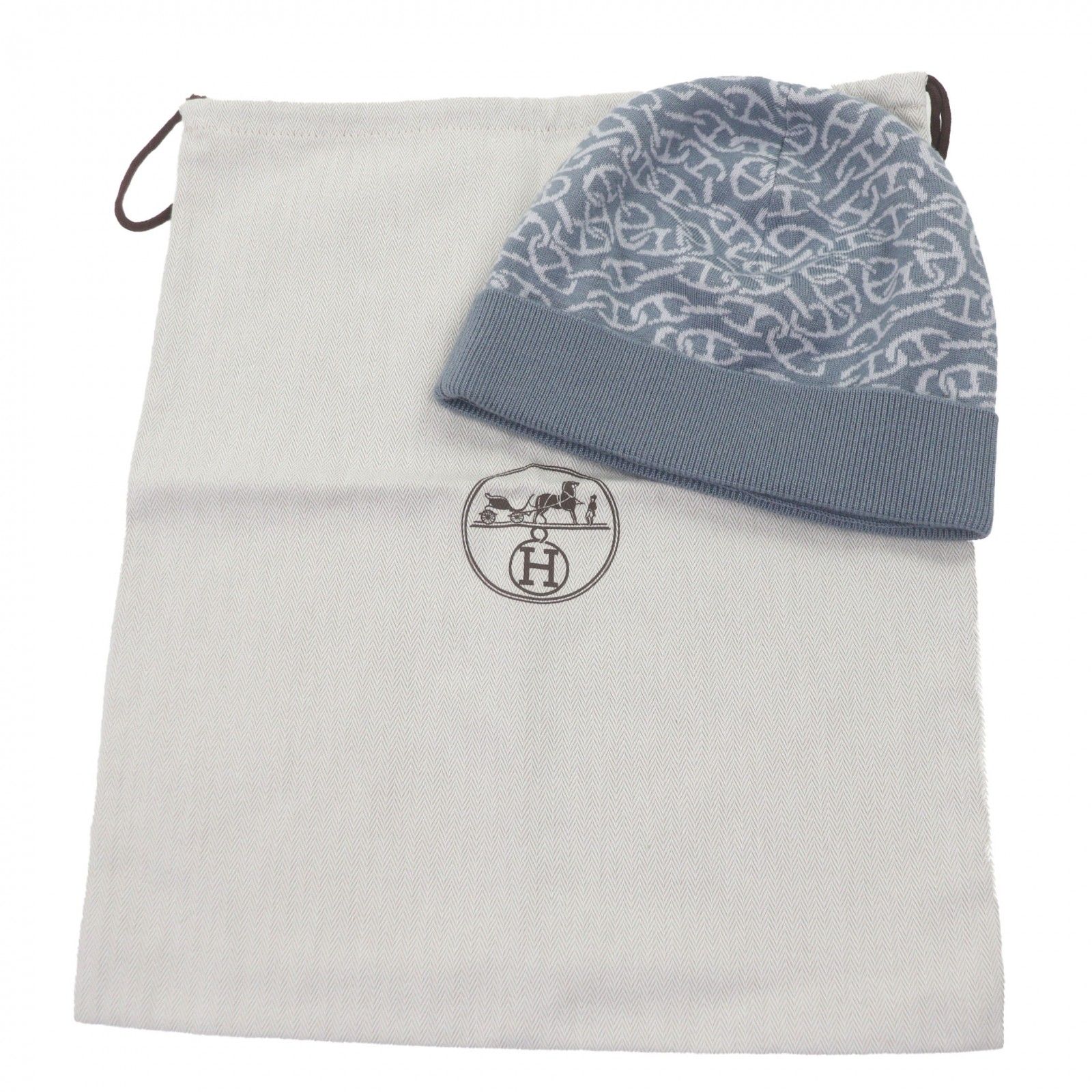 未使用品▽HERMES エルメス カシミヤ シルク Julia Naoussa