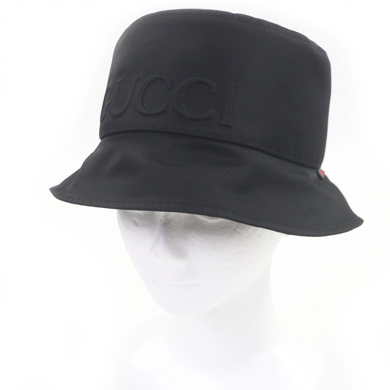 GUCCI バケットハット シェリーライン ブラック L GUCCI バケットハット シェリーライン／ブラックレディース