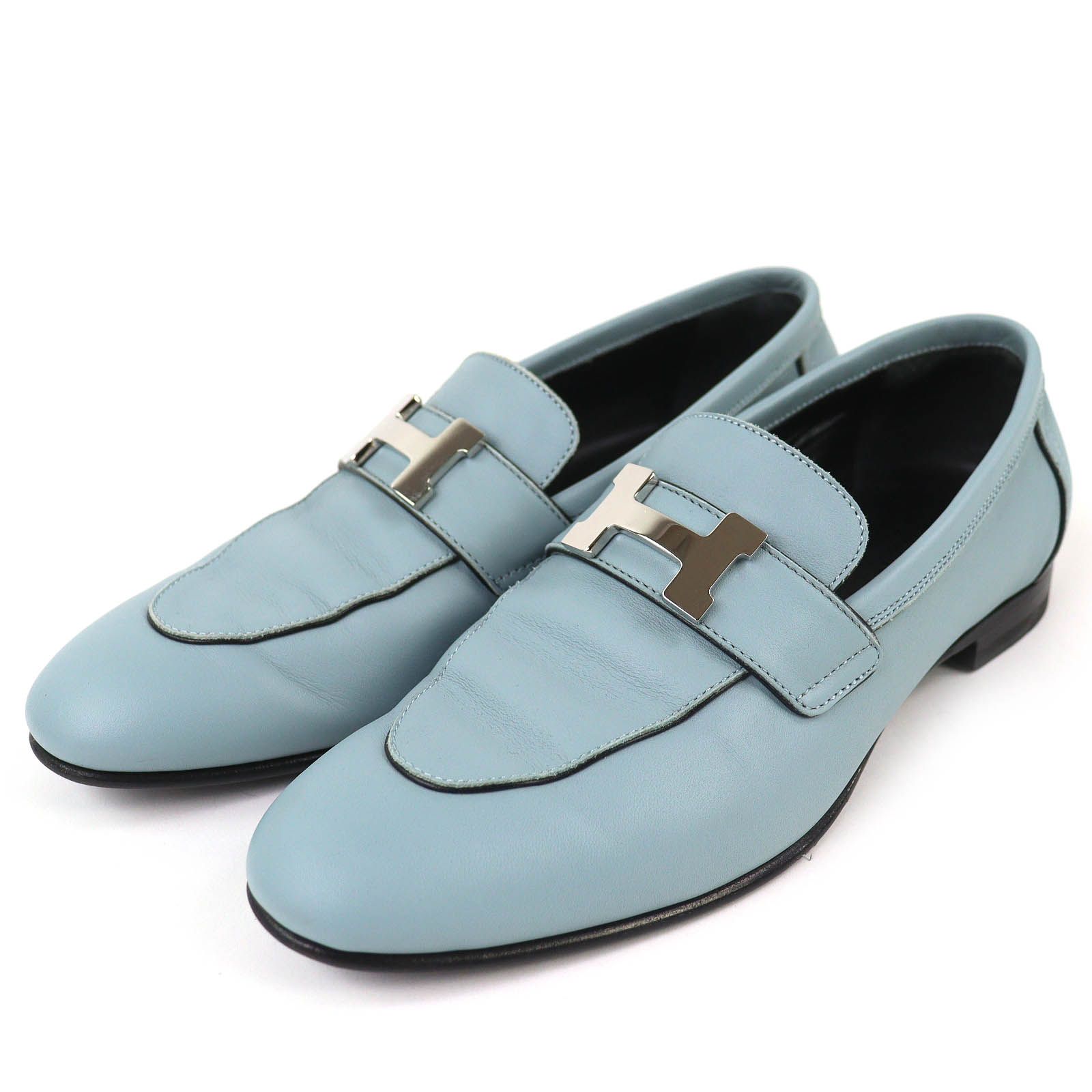 最終価格❣️エルメス コンスタンス ローファー シルバー金具 35 最終