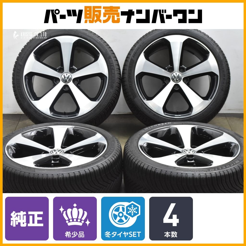 希少程度良好】フォルクスワーゲン 1K シロッコ 純正 18in 8J +41
