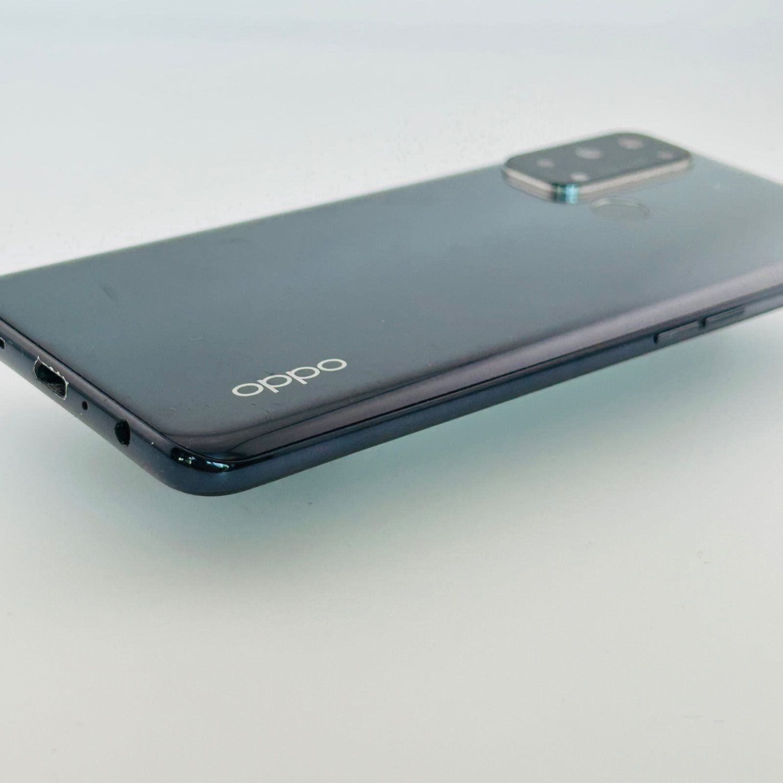 バッテリー良好 OPPO Reno5 A eSIM A103OP 128GB シルバーブラック SIM