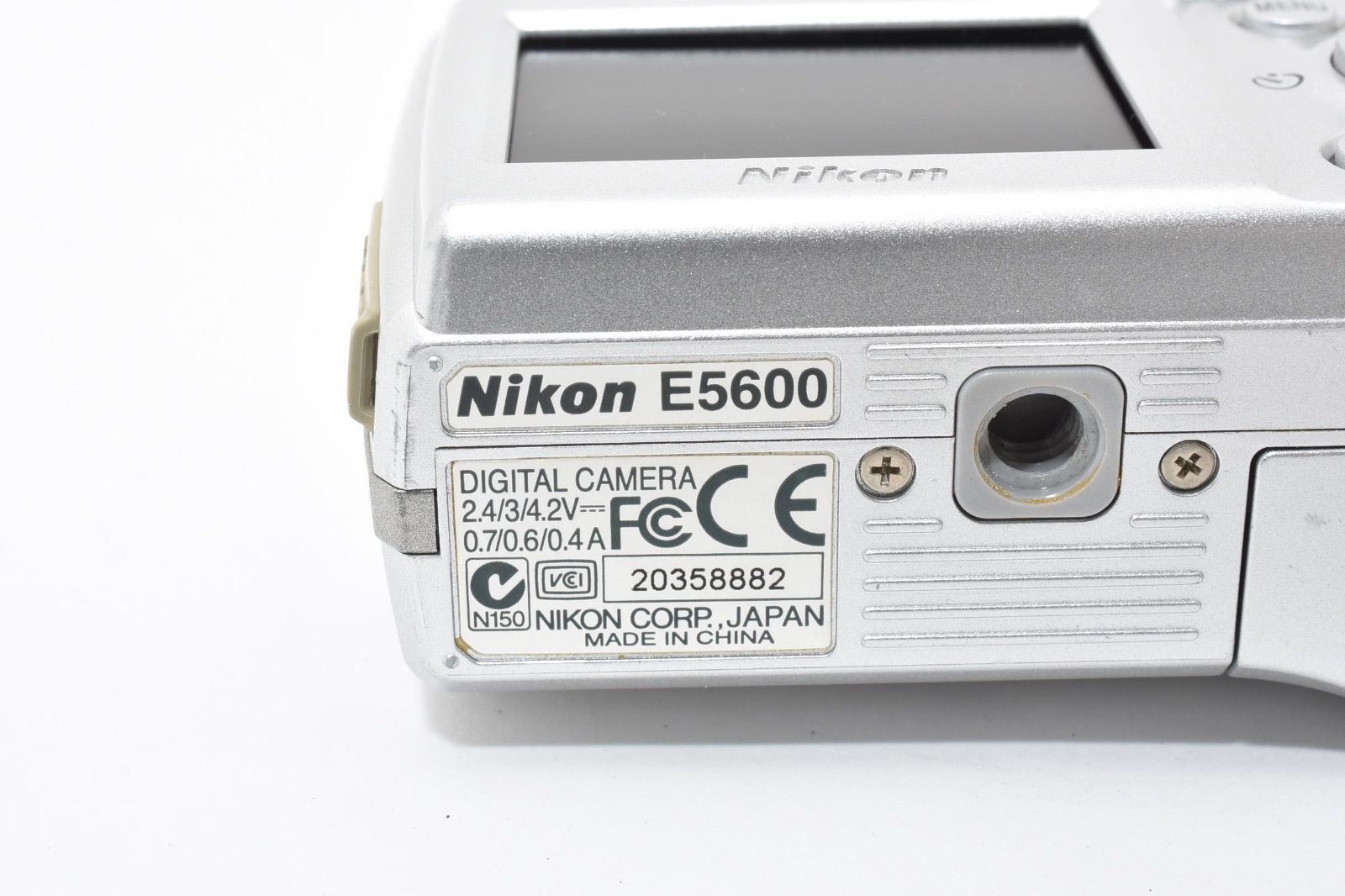 美品】ニコン Nikon COOLPIX 5600 コンパクトデジタルカメラ - メルカリ