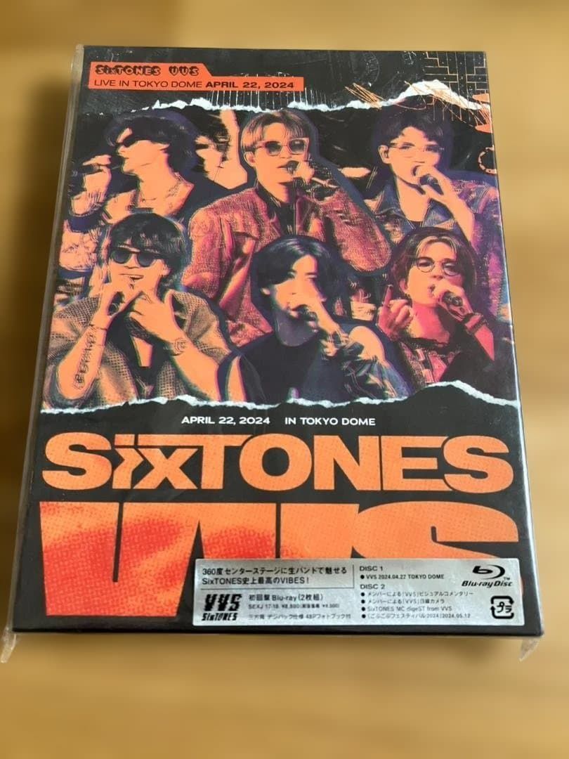 新品未開封】SixTONES/VVS(初回盤)Blu-ray - メルカリ