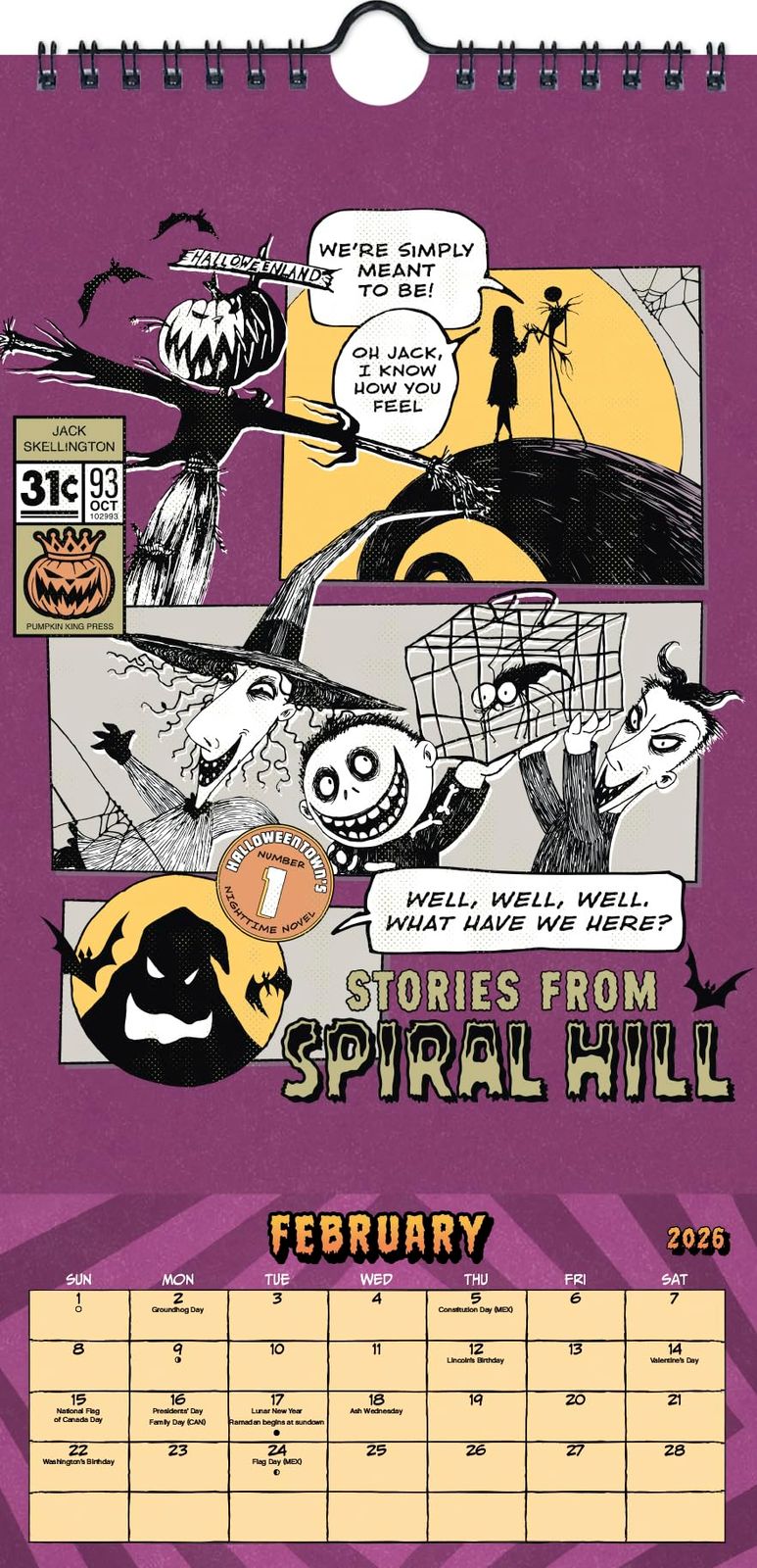 ナイトメアー・ビフォア・クリスマスカレンダー 2026 - デラックス2026