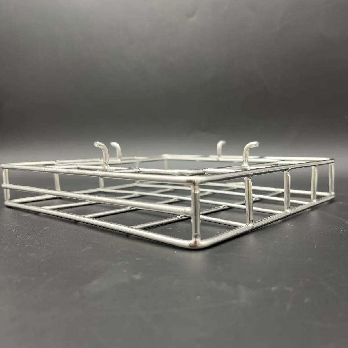 4個セット ビカクシダ着生用 ステンレス バスケット 薄型Mサイズ 20×20 