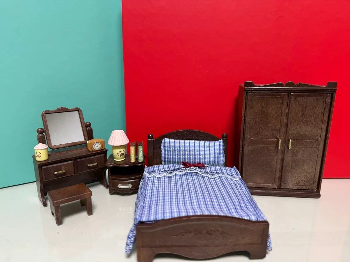 シルバニアファミリー 高級感 ベッドルームセット - メルカリ