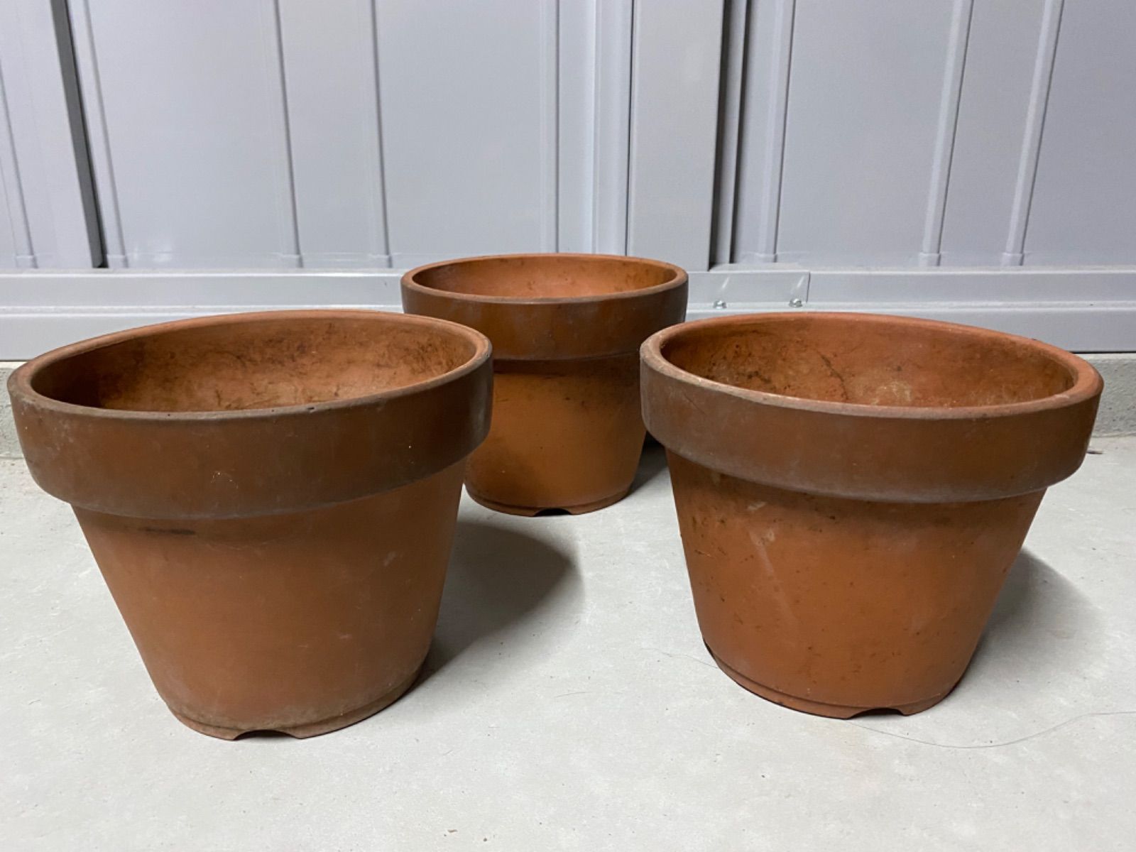 真柏　盆栽　7鉢セット　特価 植木鉢 素焼き 7号 3点セット 観葉植物 多肉植物 花 雑木 松盆栽 松柏