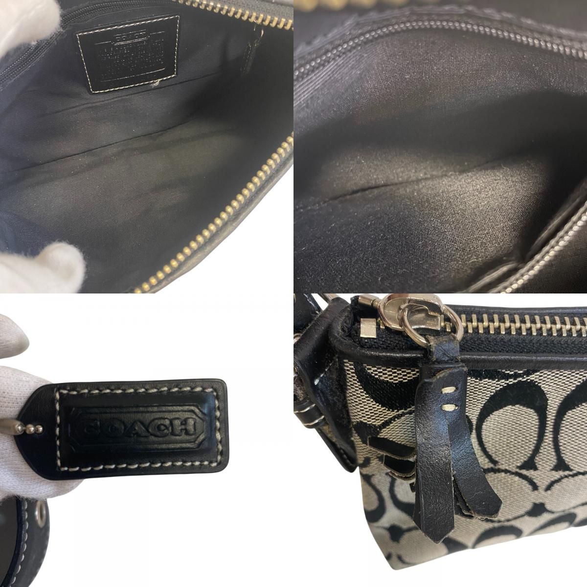 COACH コーチ 6371 ミニバッグ アクセサリーポーチ ハンドバッグ 