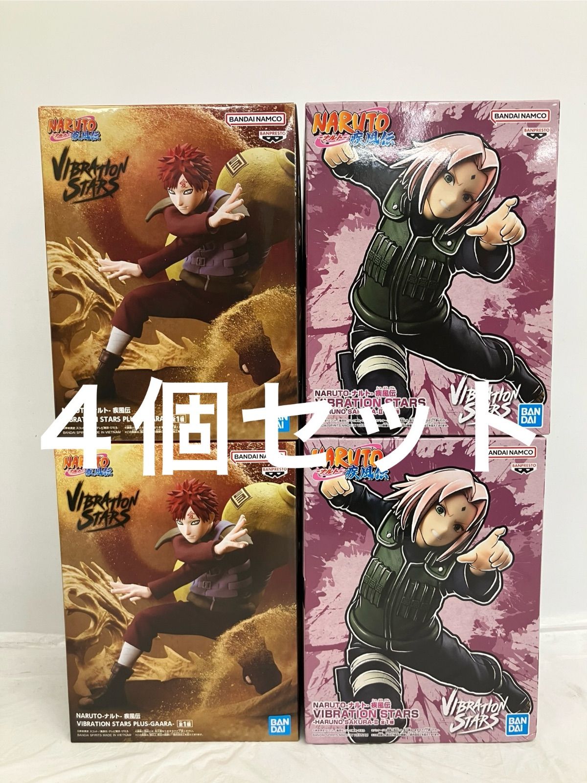 未開封 NARUTO ナルト疾風伝 VIBRATION STARS 我愛羅 春野サクラ