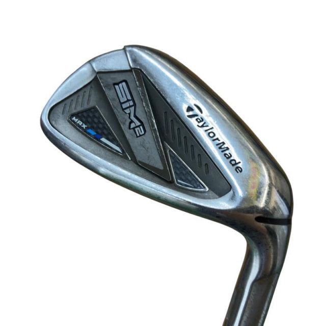 【中古】 テーラーメイド SIM2 MAX AW ウェッジ WG KBS MAX MT85 JP (フレックスS) メンズ 男性用 右利き 右用 Cランク ゴルフクラブ