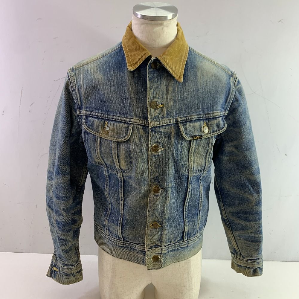 04w5738▽※【中古】Lee リー デニムジャケット Storm Rider ストーム