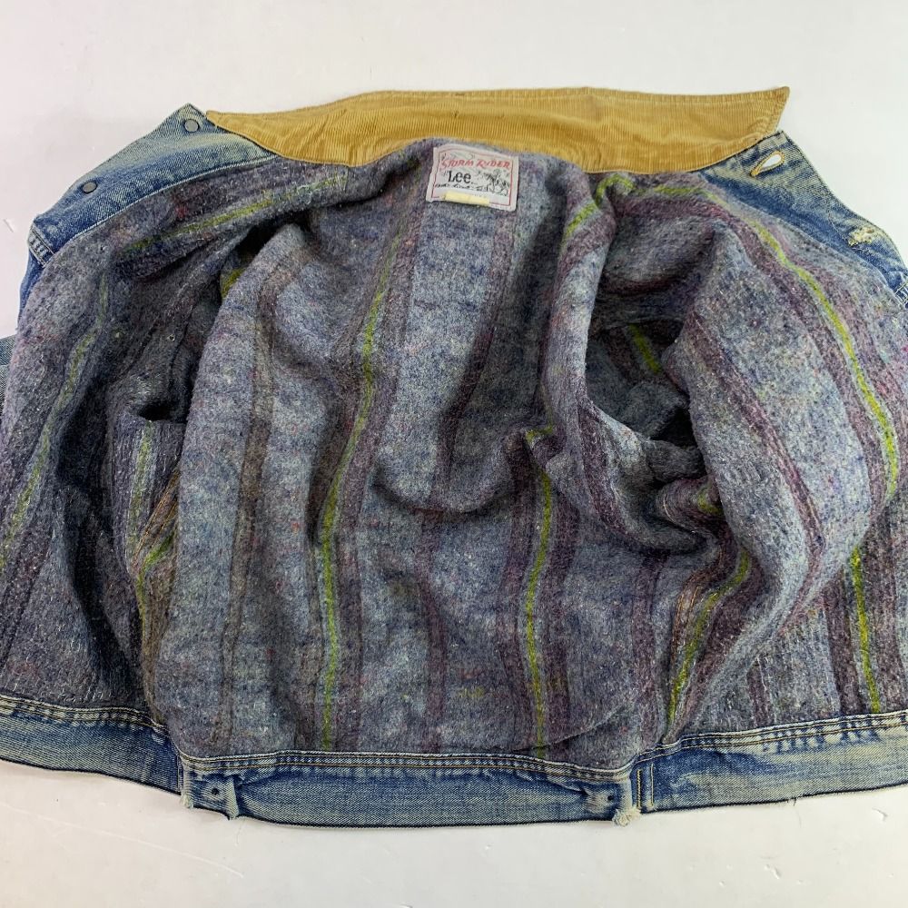 04w5738▽※【中古】Lee リー デニムジャケット Storm Rider ストーム