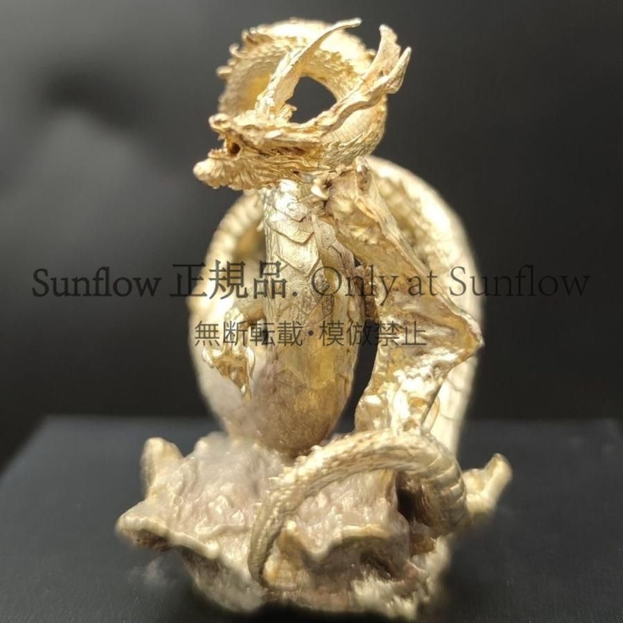 送料無料】龍の置物 龍 置物 玄関 風水 開運グッズ ゴールド ブラック