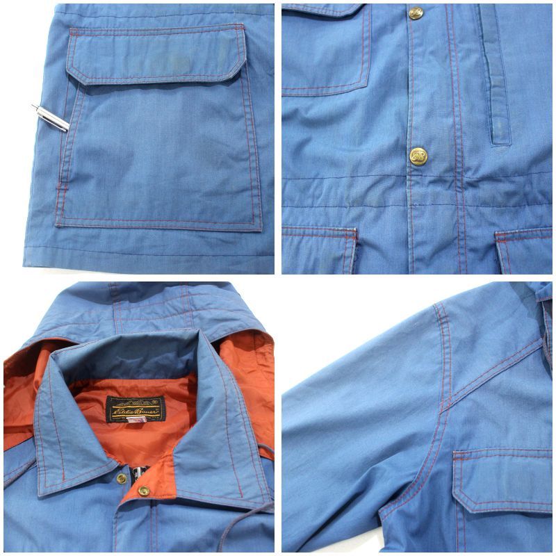 70s USA製 vintage Eddie Bauer STORM SHED マウンテンパーカー メンズ
