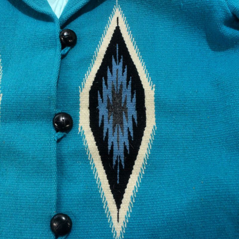 70s vintage オルテガ ORTEGA'S チマヨ ウール ブランケット