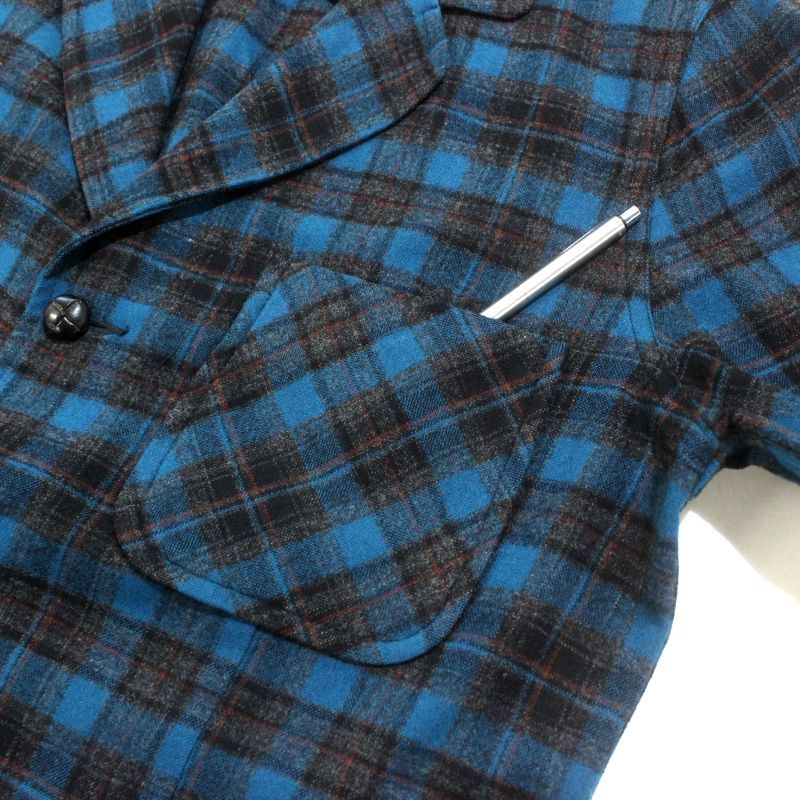 60s vintage PENDLETON チェック柄 ウール テーラードジャケット