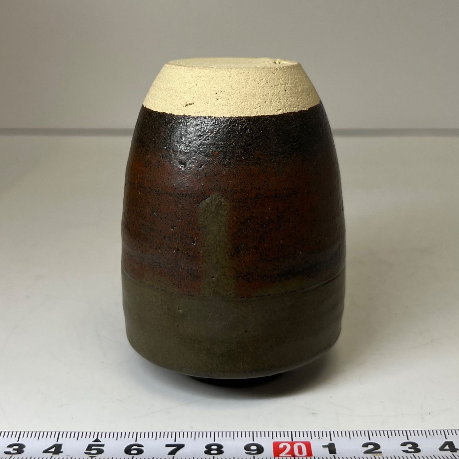 鼡志野　向付　『長谷川青峯 造』　共箱 茶道具 織部茶器 長谷川青峯造 共箱 : 茶道具商 越中屋 - 通販 - Yahoo