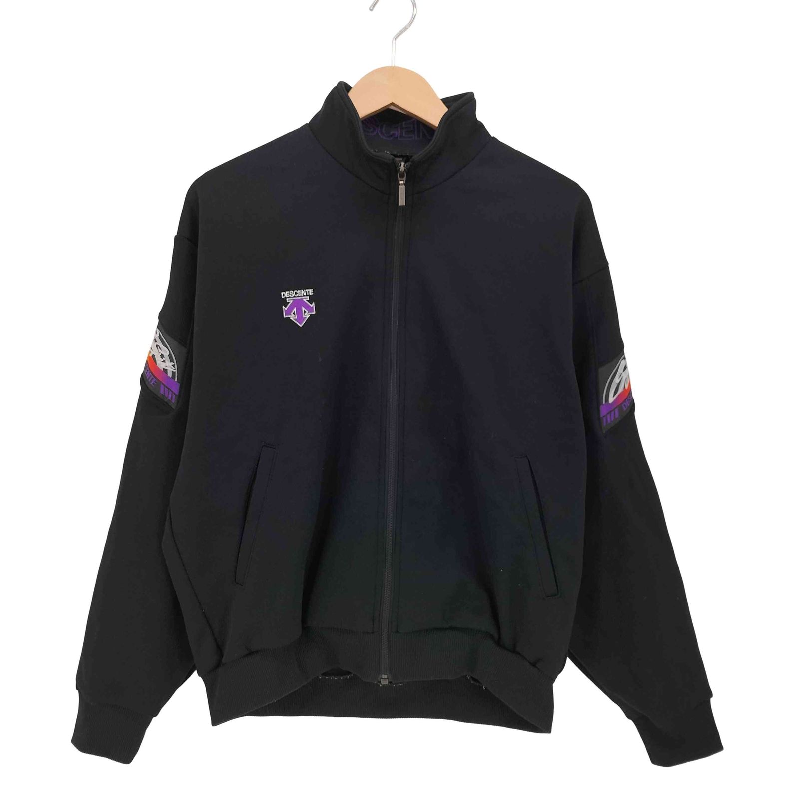 デサント descente 80-90S 日本製 ジップアップ トラック ジャケット