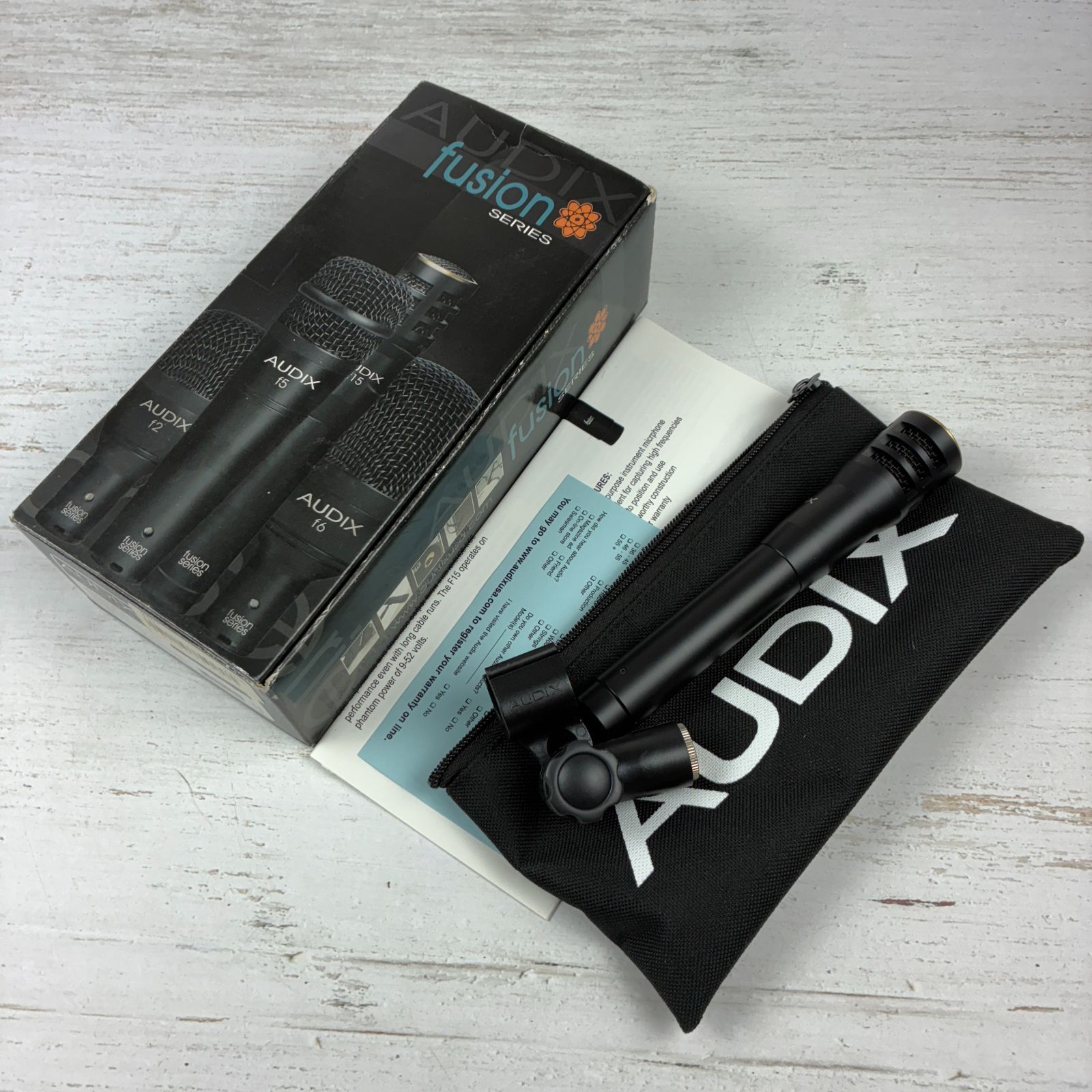 AUDIX f15 コンデンサーマイク #ES0193 - メルカリ