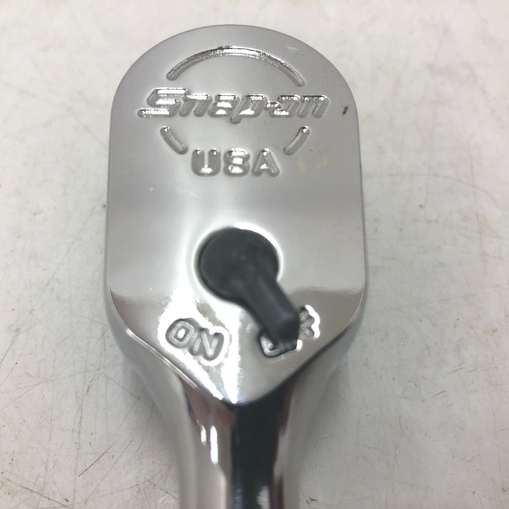 SnapOn スナップオン 3/8” ショートラチェット スタビーラチェットハンドル 80ギア FK80 中古美品 【工具専門店 テイクハンズ金沢野々市店】 SnapOn スナップオン 3/8” ショートラチェット スタビーラチェット