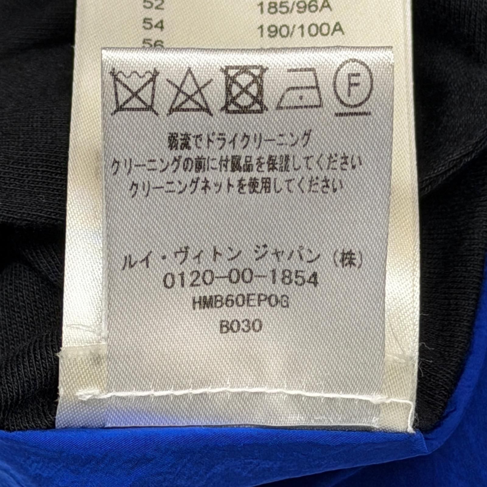 国内正規 LOUIS VUITTON 22SS ダミエ切替テクニカルブルゾン ナイロン 