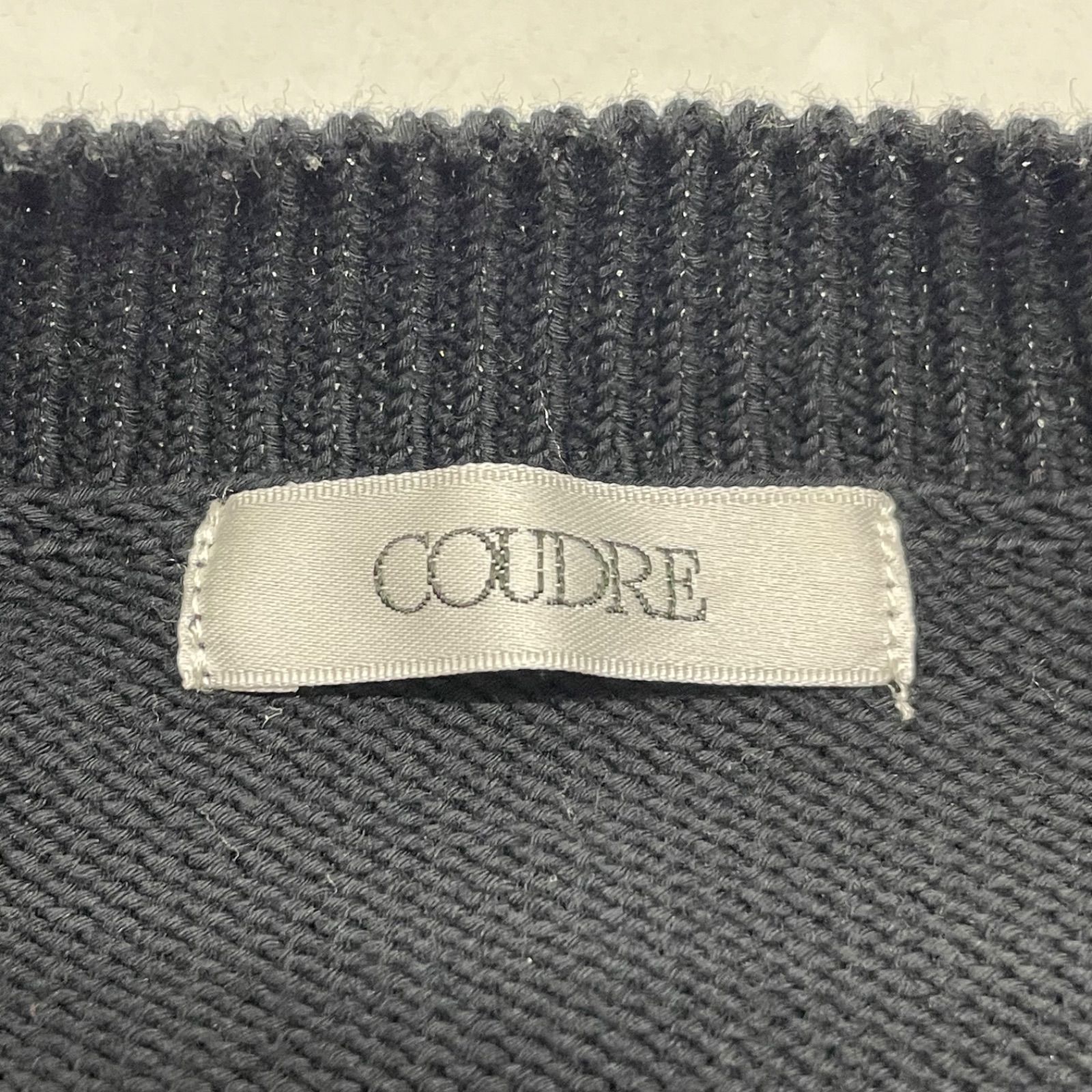 COUDRE クードル ニットカーディガン 金子綾 ショート丈 コットン