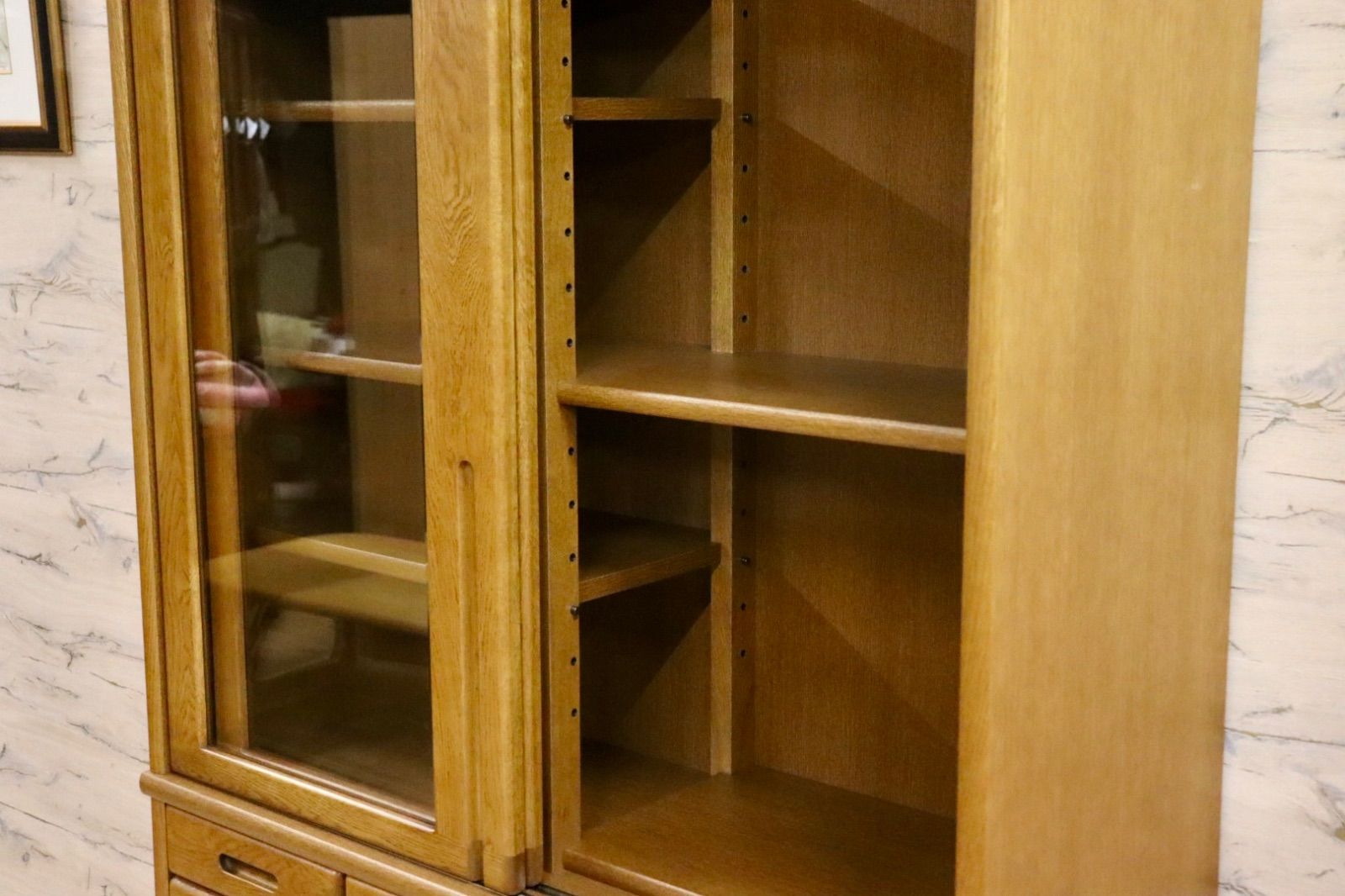 GMIS436○浜本工芸 / HAMAMOTO No.1800 食器棚 カップボード キッチン