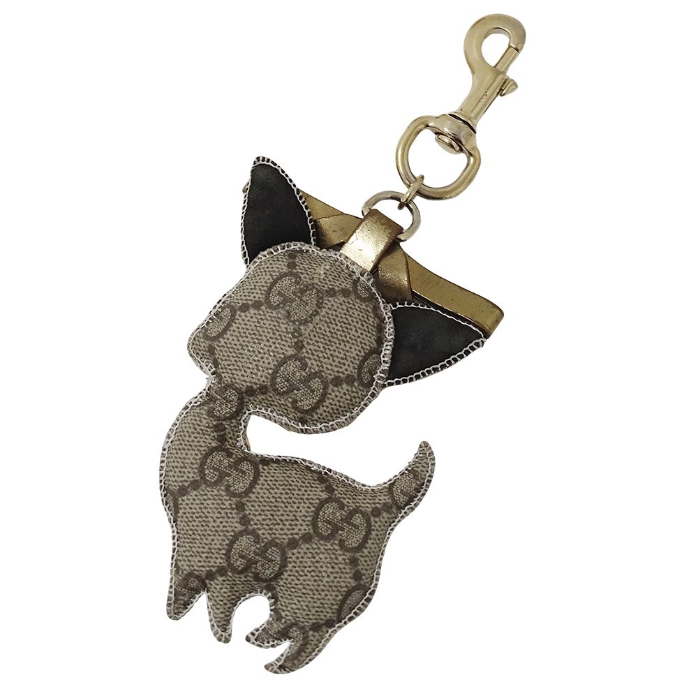 グッチ GUCCI キーホルダー レディース ブランド グッチョリ チワワ GG